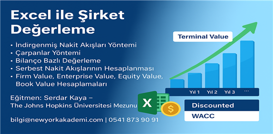Şirket Değerleme Eğitimi - Excel Uygulamalı